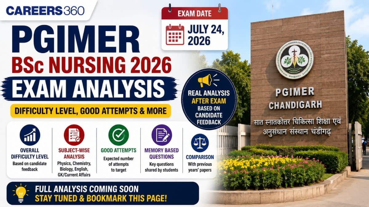 PGIMER BSc Nursing Exam Analysis 2026: Paper Difficulty Level